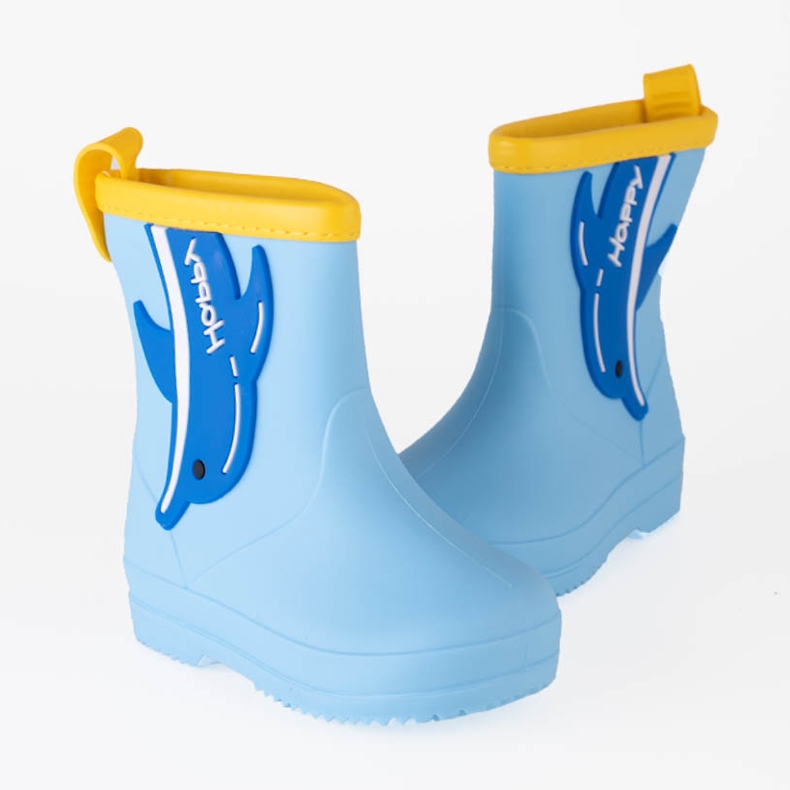 Botas baixas Shelovet para menino com golfinho azul 2