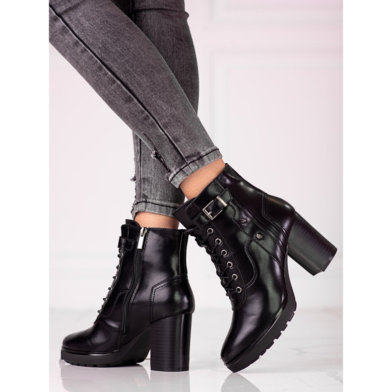 Bolsas femininas rendadas no poste Shelovet preto 1