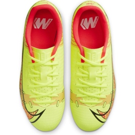 Chuteiras Nike Mercurial 14 Vapor Academy FG / MG Jr CV0811-760 amarelos 3