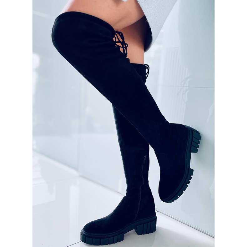 Botas de mulher Alyssa Black preto 1