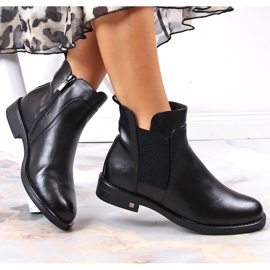 Bota isolante de mulher Potocki preta preto 1