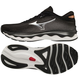 Tênis de corrida Mizuno Wave Sky 5 J1GC210268 preto 1