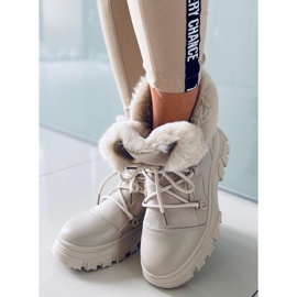 Botas de neve Jarl Bege para mulher 2