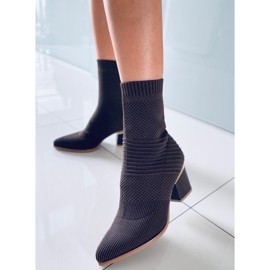 Bota de salto alto Tiara Brown marrom 2