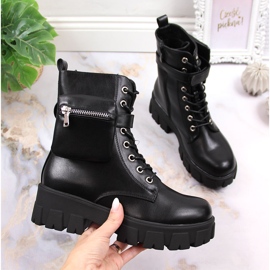 Botas isolantes pretas de mulher Vinceza preto 2
