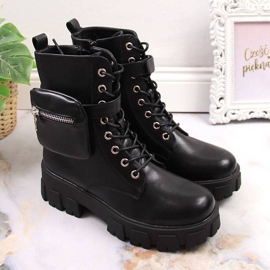 Botas isolantes pretas de mulher Vinceza preto 1