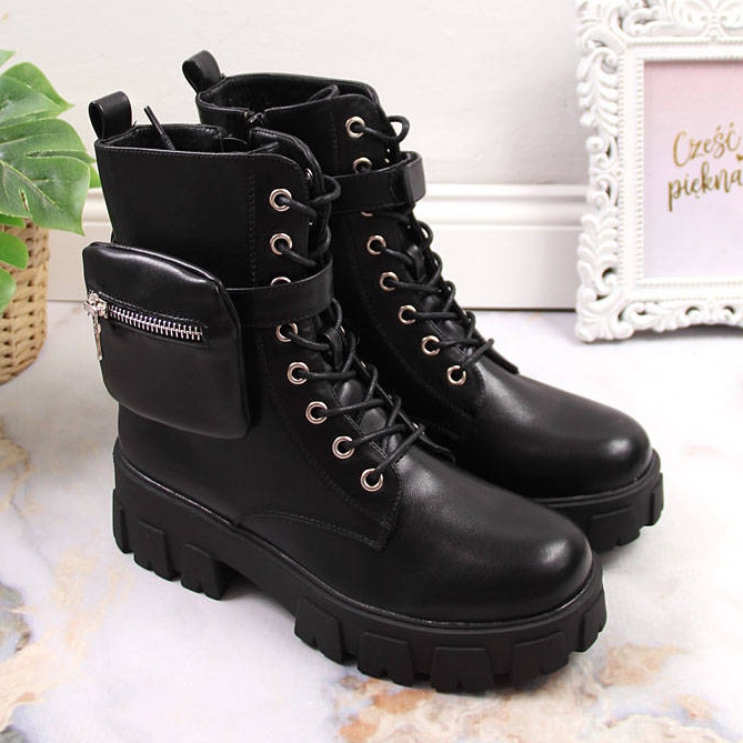 Botas isolantes pretas de mulher Vinceza preto 1