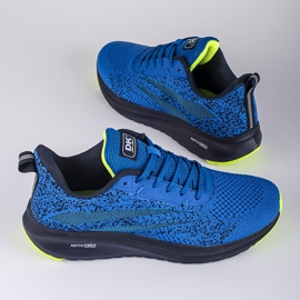 Calçado esportivo leve para homem DK azul 2