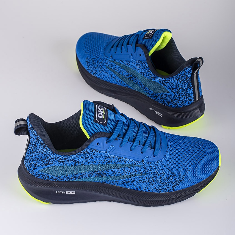 Calçado esportivo leve para homem DK azul 2