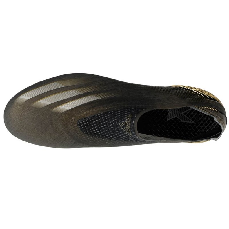 Chuteiras Adidas X Ghosted + Fg M FX9098 preto dourado dourado 2