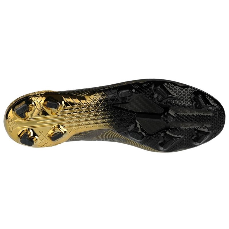 Chuteiras Adidas X Ghosted + Fg M FX9098 preto dourado dourado 3