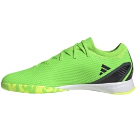 Chuteiras Adidas X Speedportal.3 In M GW8464 verde verde 1 Chuteiras Adidas X Speedportal.3 In M GW8464 verde verde 1