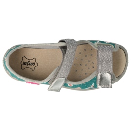 Calçados infantis Befado 869X166 multicolorido verde 3