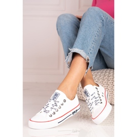 Tênis feminino Big Star KK274095 branco 1