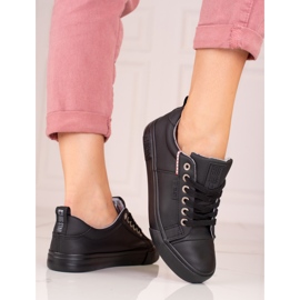 Tênis feminino Big Star KK274006 preto 1