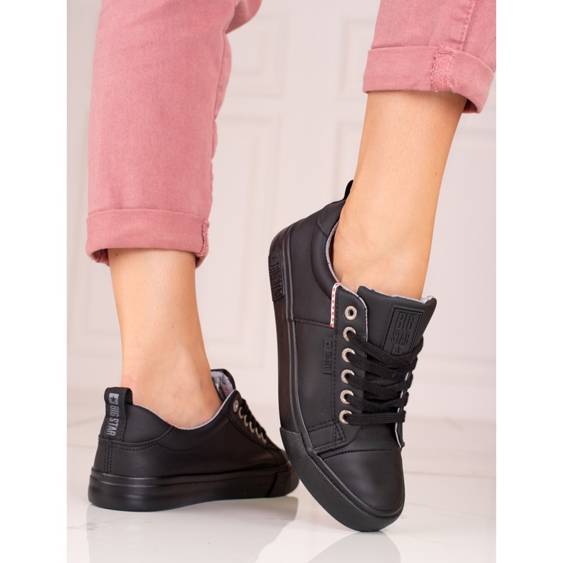 Tênis feminino Big Star KK274006 preto 1