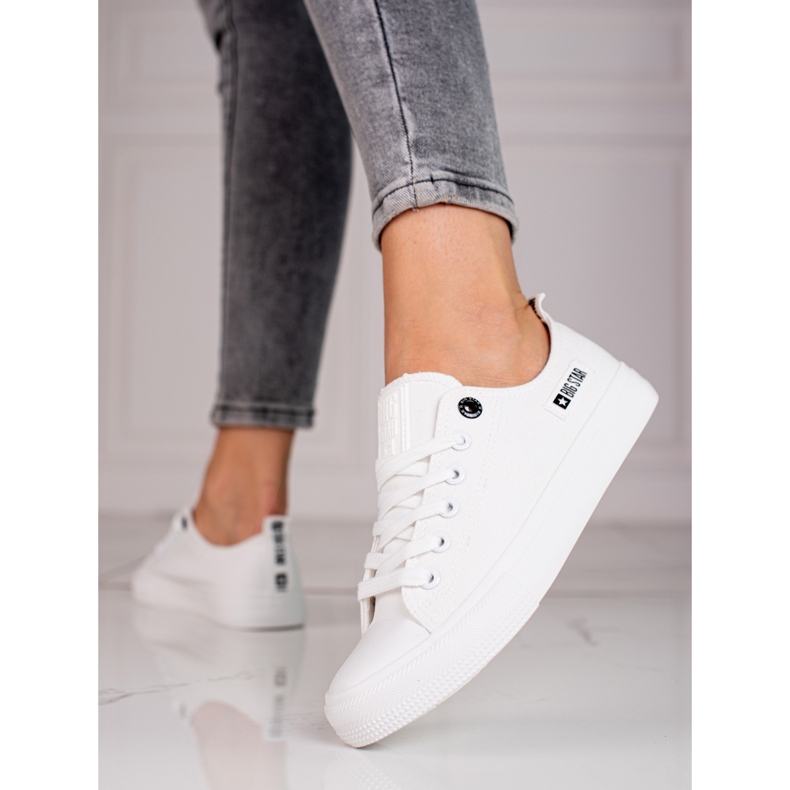 Tênis feminino Big Star KK274008 branco 1