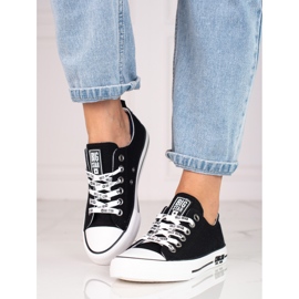 Tênis feminino Big Star KK274102 preto 1