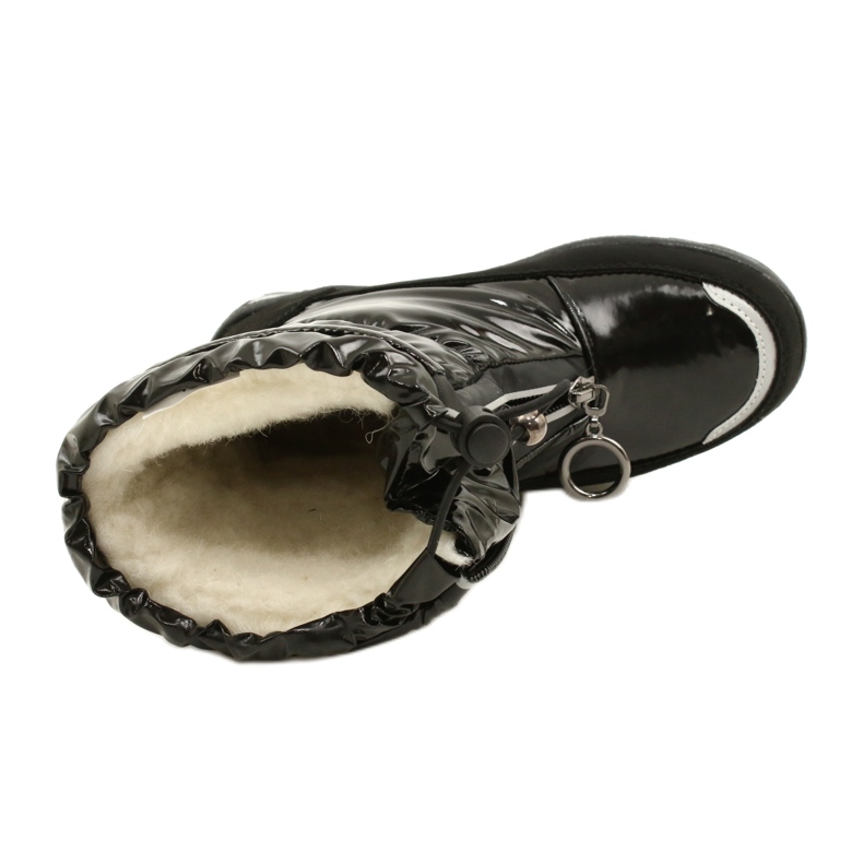 Botas de neve para crianças Miss Evento 21DZ23-4324 Preto 10