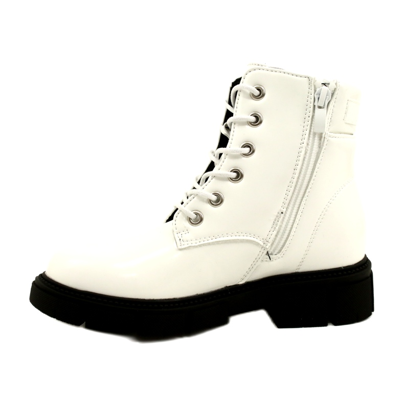 American Club American High Girls 'Workers Sapatos Isolados Branco 1