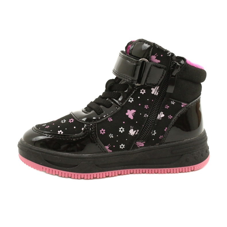 American Club American Boots Botas quentes XD66 Preto rosa 1