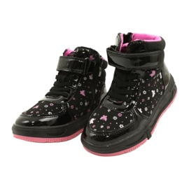 American Club American Boots Botas quentes XD66 Preto rosa 2