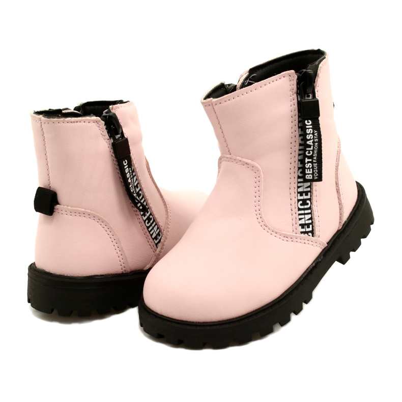Miss Botas rosa para meninas senhorita 22DZ23-5268 3