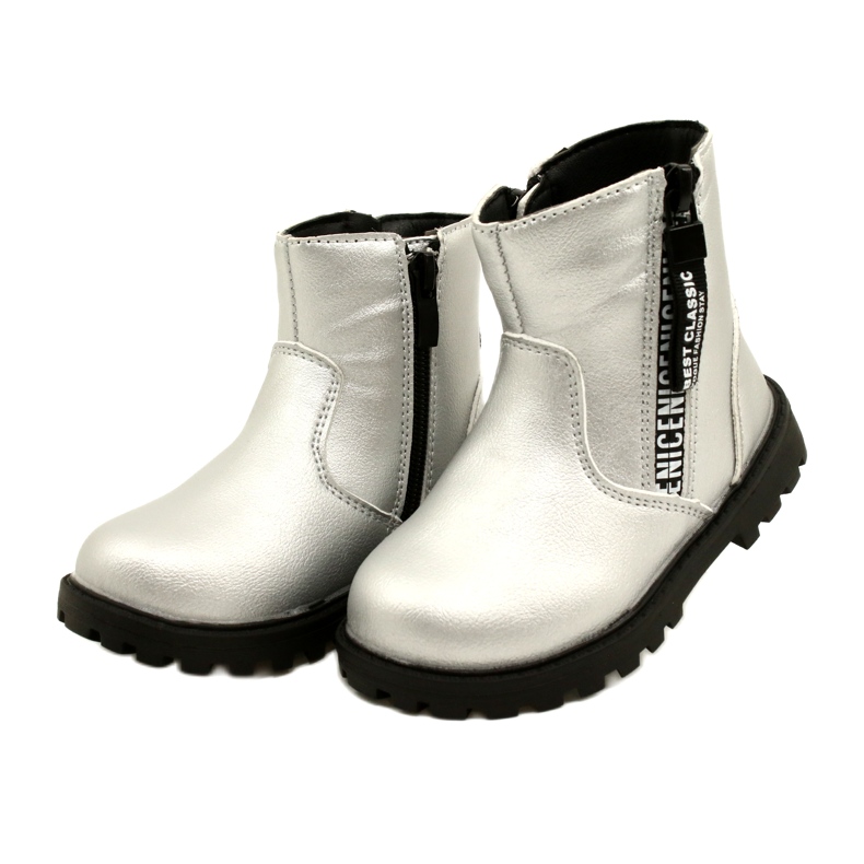 Botas de prata para meninas Miss 22dz23-5268 2