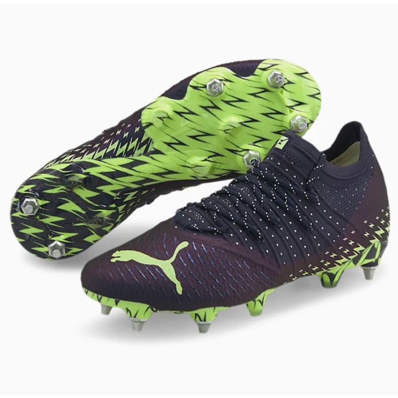 Chuteiras de futebol Puma Future Z 1.4 Mxsg M 106988 01 multicolorido preto 2