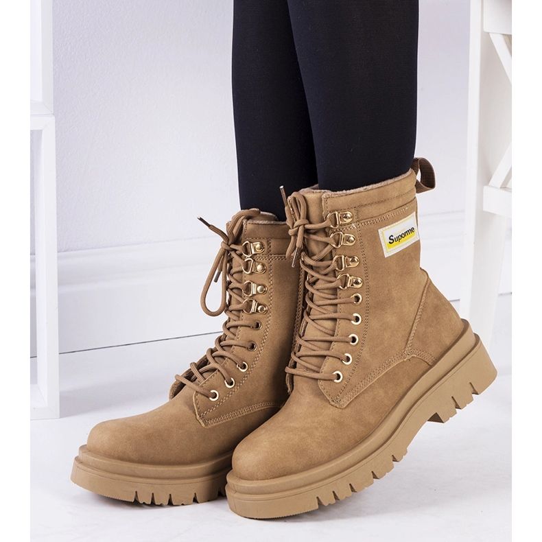 Bota Cofer bege fosco 1 Bota Cofer bege fosco 1