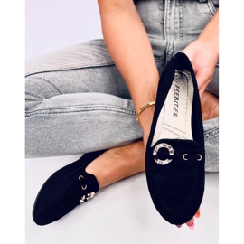 Mocassins femininos Arun Black preto 1