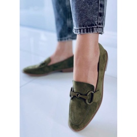 PA1 Mocassins de mulher Isidora Green verde 2
