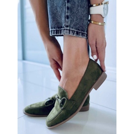 PA1 Mocassins de mulher Isidora Green verde 1