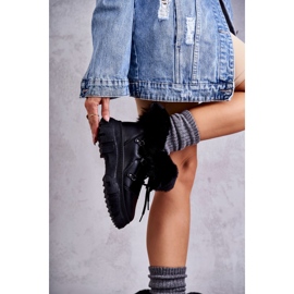 Botas quentes pretas Charles pretas preto 2 Botas quentes pretas Charles pretas preto 2