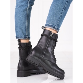 Malas pretas de senhora com fecho decorativo Shelovet preto 1