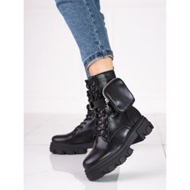 Trabalhadores femininos com bolso Shelovet preto 2