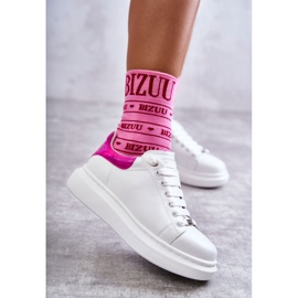 Tênis esportivo feminino GOE KK2N4074 branco 1