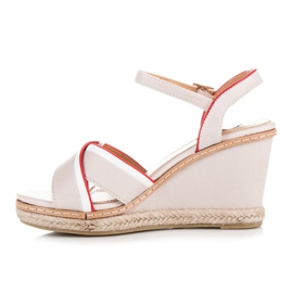 Vices Sandálias femininas de salto alto castanho 1