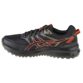 Tênis de corrida Asics Trail Scout 2 M 1011B181-007 preto laranja dourado 1