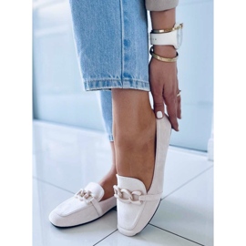 Mocassim feminino Carla Nude bege 2