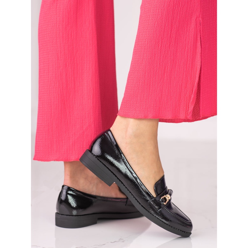 Mocassins femininos Black Shelovet preto 2