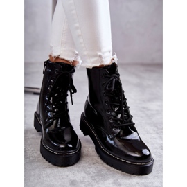 S.Barski Botas femininas pretas kognito preto 1