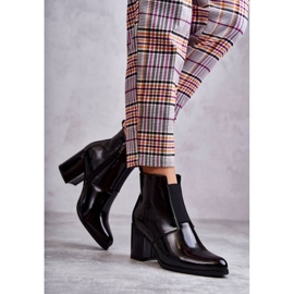 PL4 Botas Clássicas Lacadas La.Fi 260035B-LA Preto 1 PL4 Botas Clássicas Lacadas La.Fi 260035B-LA Preto 1