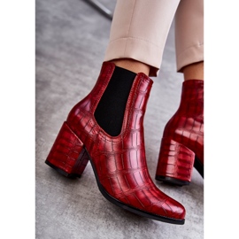 PL4 Botas Snake Eco-Couro La.Fi 260038R-XC Vermelho 2 PL4 Botas Snake Eco-Couro La.Fi 260038R-XC Vermelho 2