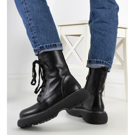 Botas pretas do tipo Myrefall preto 2 Botas pretas do tipo Myrefall preto 2