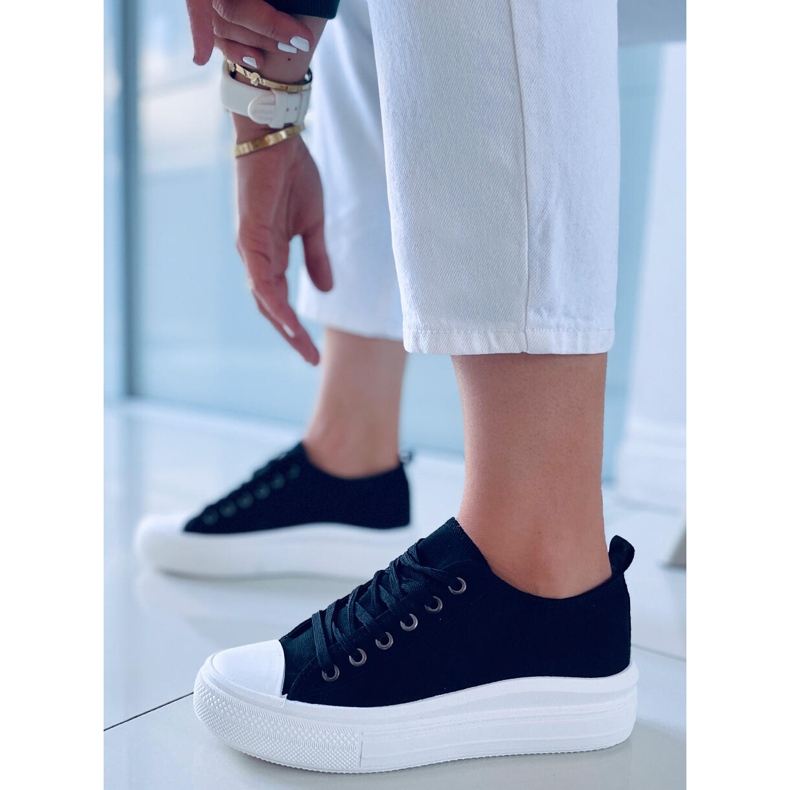 Tênis feminino Ebbe Black preto 1