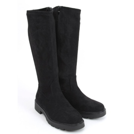 Botas de equitação de mulher Carina Negro preto 1