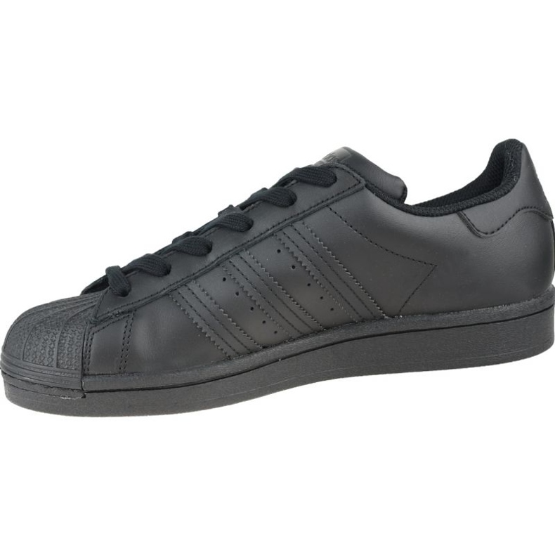 Sapatos Adidas Superstar Jr FU7713 preto cinza 1
