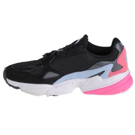 Sapatos Adidas Originals Falcon W EG2864 preto vermelho azul 1