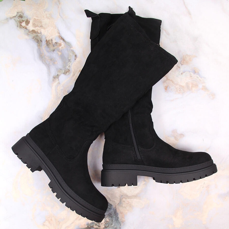 Botas isolantes de mulher preta eVento EVE369A preto 1
